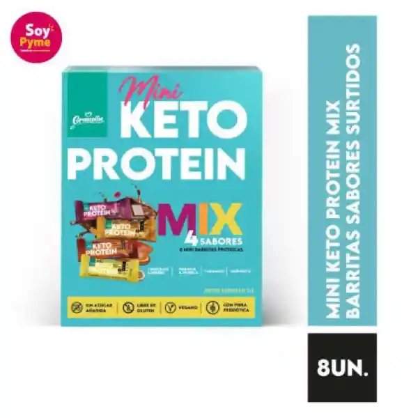 Miniketo Barra Proteína Mix
