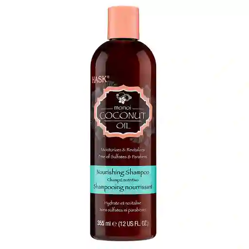 Hask Shampoo Nutritivo con Aceite de Coco y Monoi