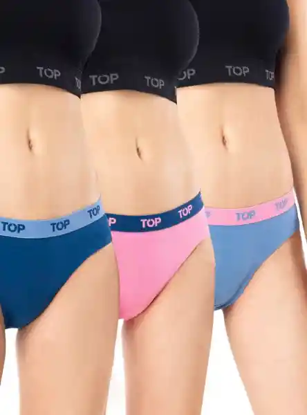 Top Calzón Bikini Surtido XL M205P3C9
