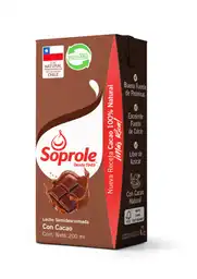 Soprole Leche Semidescremada Chocolate Con Cacao