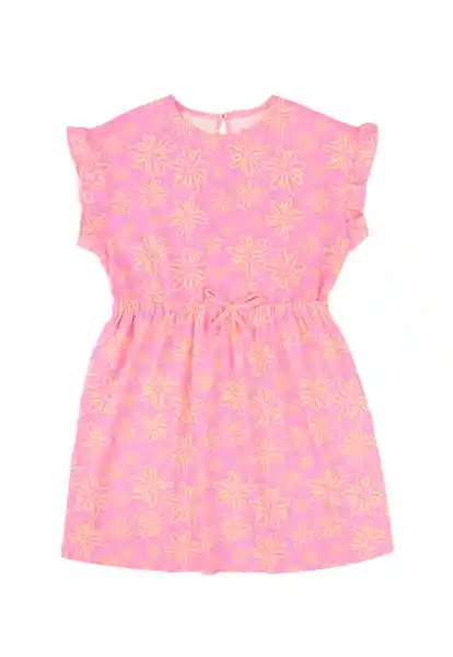 Vestido Junior Rapport Day to Day Niña Amarillo 10 784