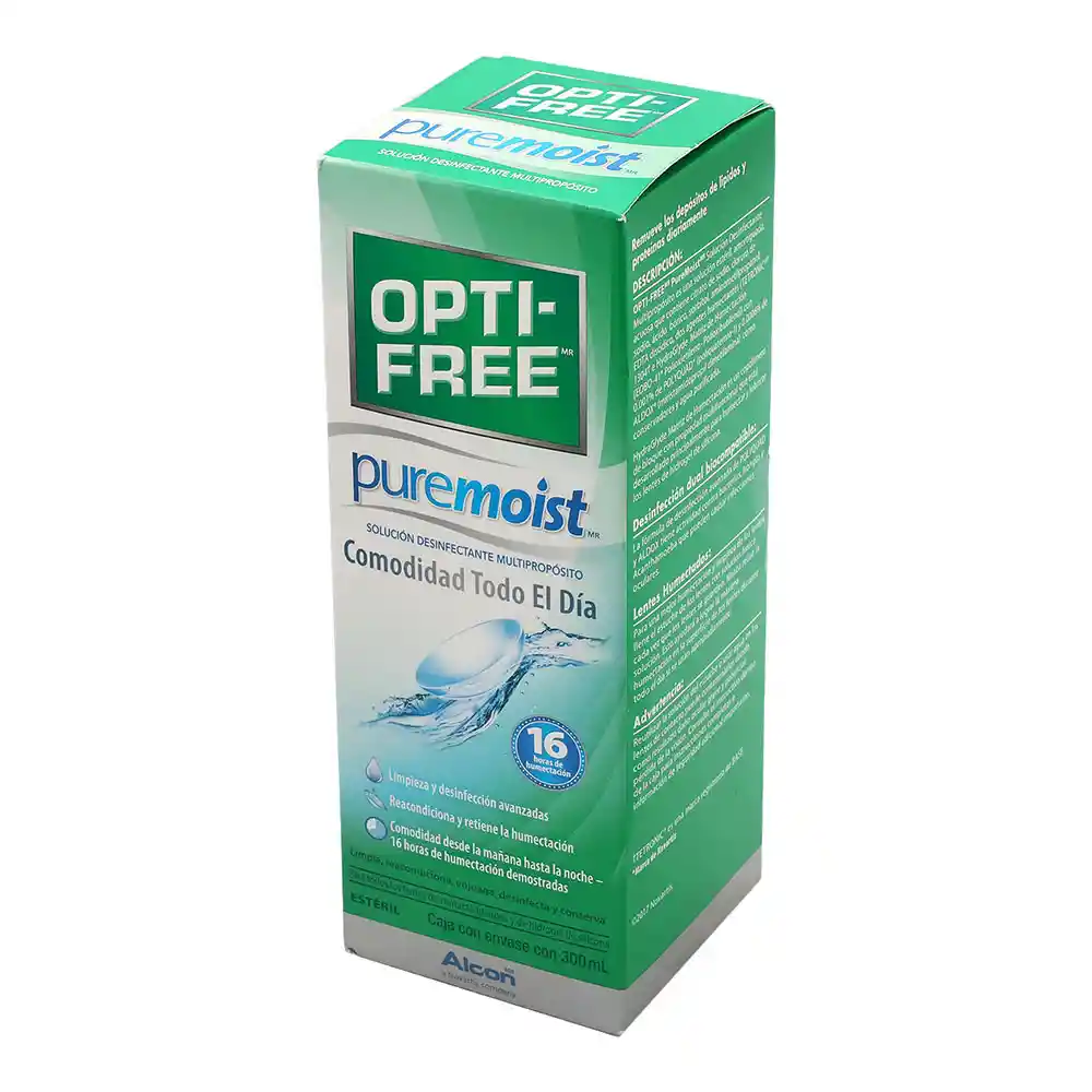 Opti Free Solución Desinfectante Puremoist