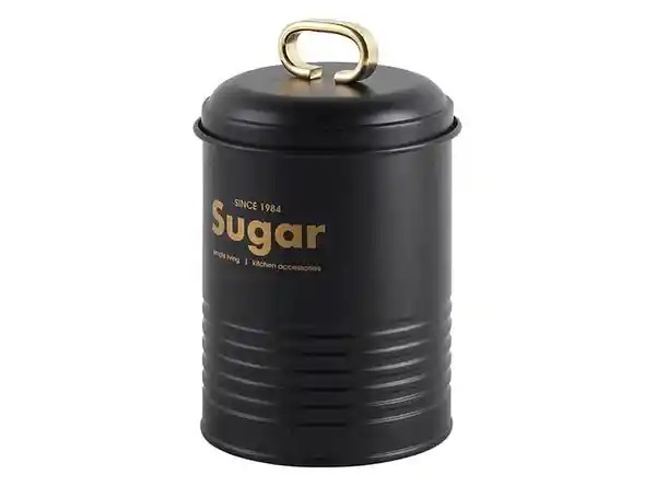 Canister Urban Sugar Black Ripley Home