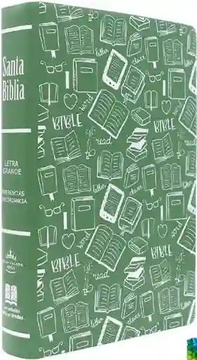 Biblia Rvro62 Letra Grande Verde