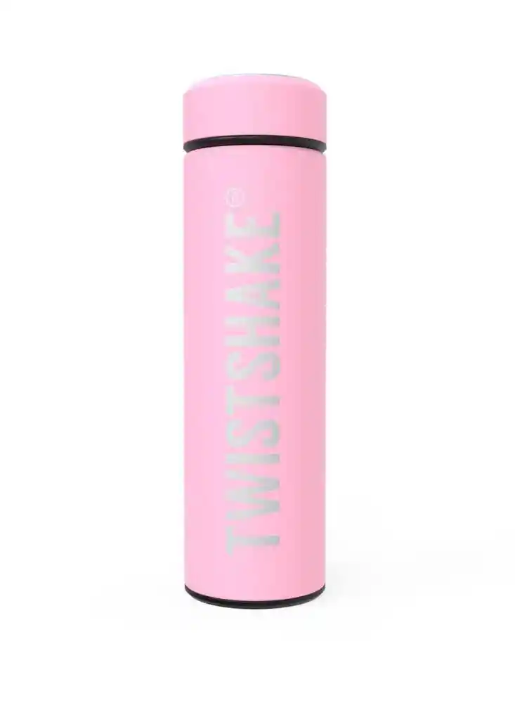 Twistshake Termo Para Agua Hot Rosado Pastel Capacidad 420 mL