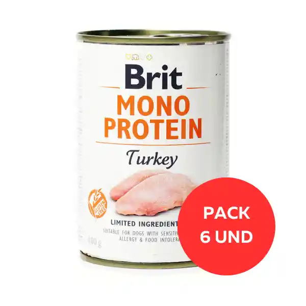 Brit Alimento Para Perro Mono Protein Turkey