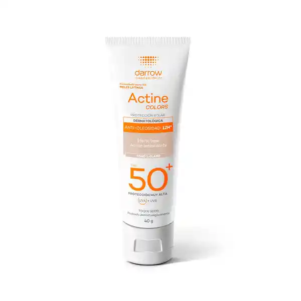 Darrow Fotoprotector Actine Colors Spf50 Tono Claro