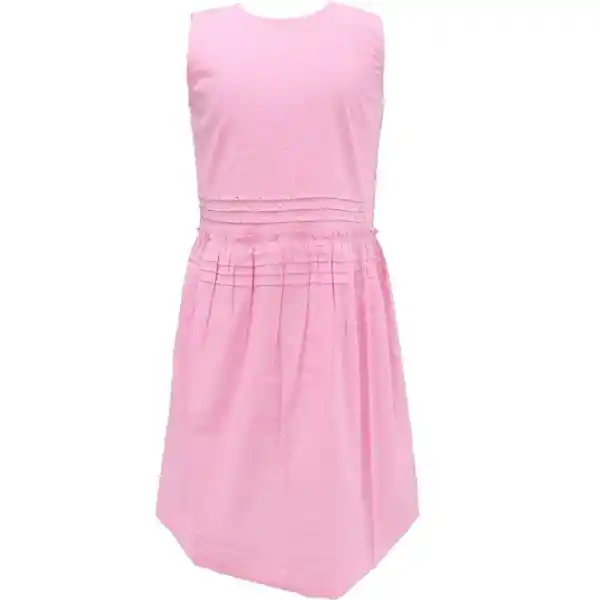 Vestido Manga Corta Fashion Fucsia Talla 4