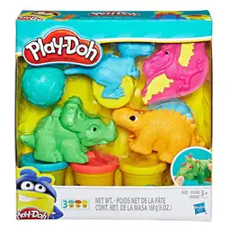 Play Doh Masa Moldeable Dino Herramientas