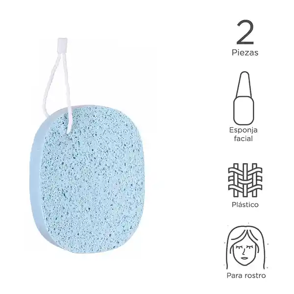 Esponja Facial Limpiadora en Forma de Panal Miniso