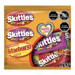 Chocolate Candy Lovers Skittles Starburst