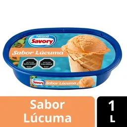 Savory Helado Sabor Lúcuma