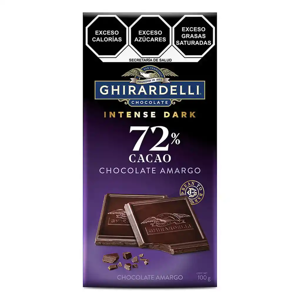 Ghirardelli Choc 72% Cacao Twilight