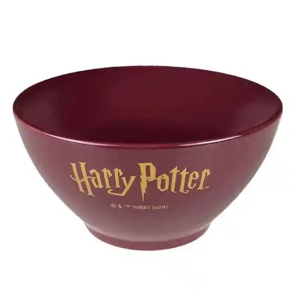 Harry Potter Bowl Cerámica Burdeo