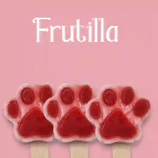 Pack 3 Paletitas Mascotas Frutilla