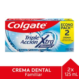 Pasta Dental Colgate Triple Acción 90 g x 3 Und