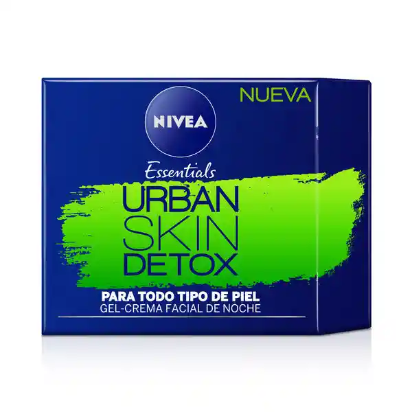 Nivea Gel-Crema Facial de Noche Anti Polución Urban Skin Detox 