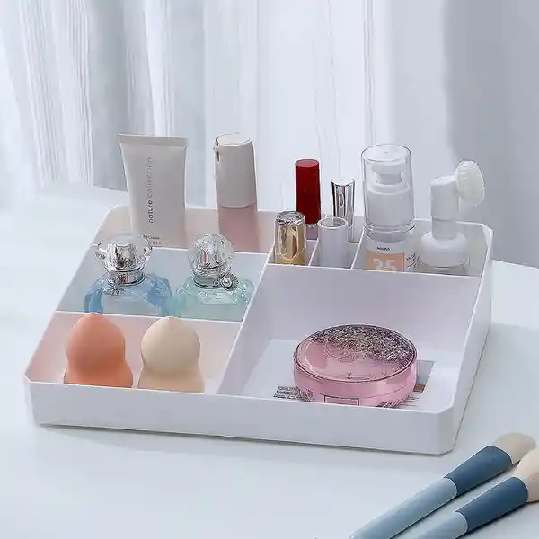 Miniso Organizador Para Cosméticos Con Compartimentos Blanco