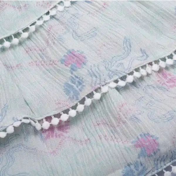 Vestido Bebé Niña Blanco Pillin 9 M