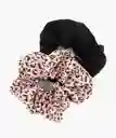 Set Collets Animal Print Rosado Lounge