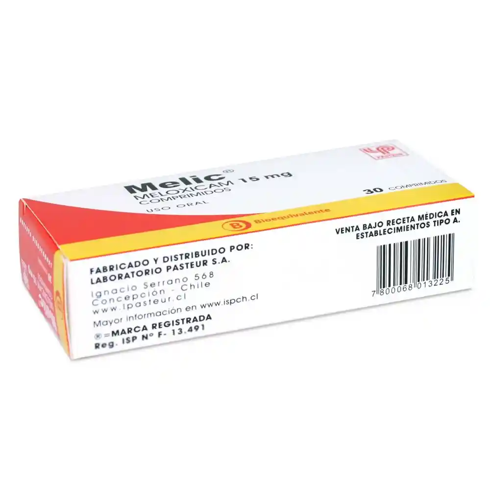 Amato Antiinflrios Melic Com.15Mg.30