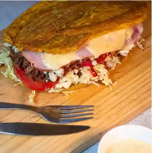 Promo Patacones Verde de Pollo