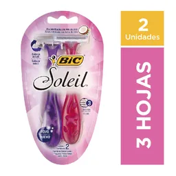 Bic Máquina De Afeitar Soleil Coco