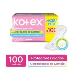 Kotex Protector Día rio Indicador Cambio