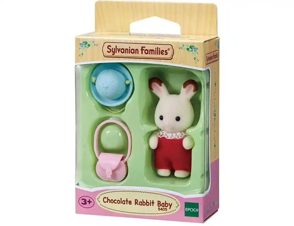 Sylvanian Families Juguete Bebé Conejo Chocolate