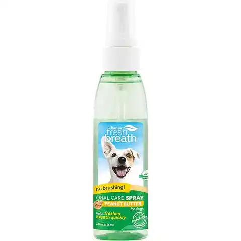 Tropiclean Spray Para Perro Dental Mantequilla Maní