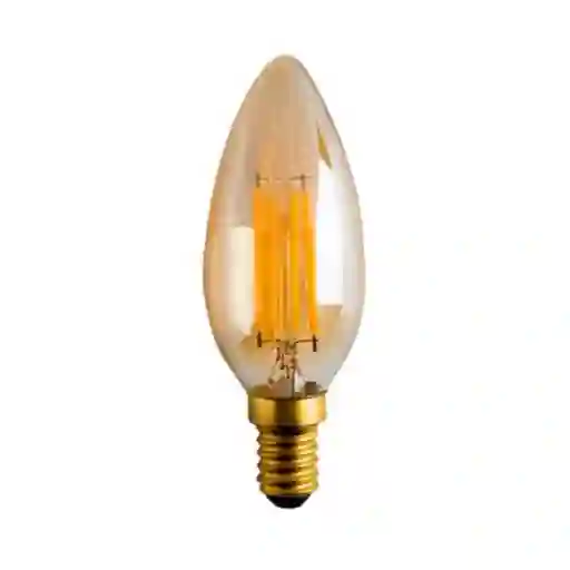 Filamento Ampolleta Vintage Vela Led 4W