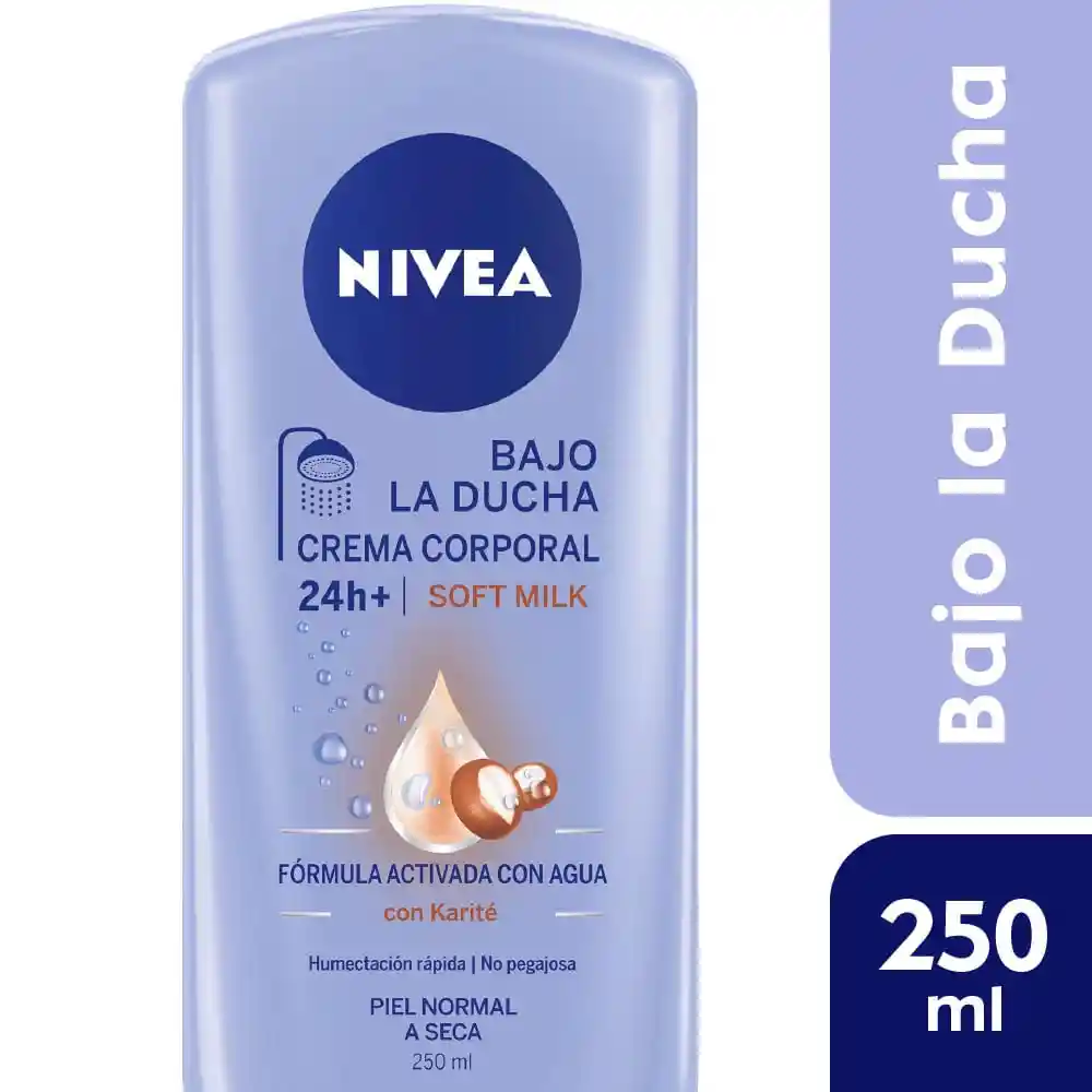 Nivea Crema Corporal Bajo la Ducha Soft Milk