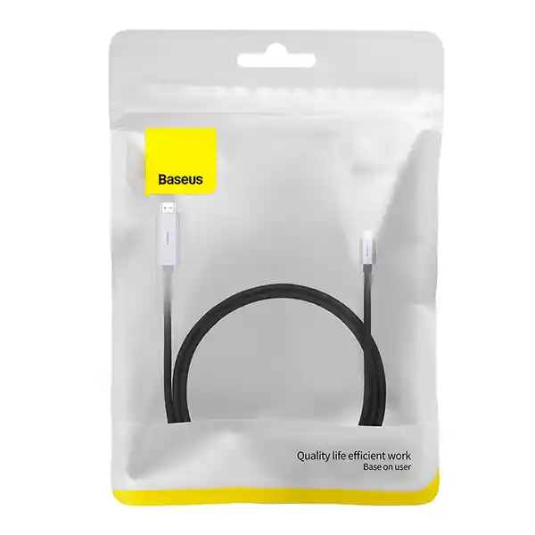 Baseus Cable Adaptador Ultra Resistente 4K 60Hz Tipo C a Hdmi