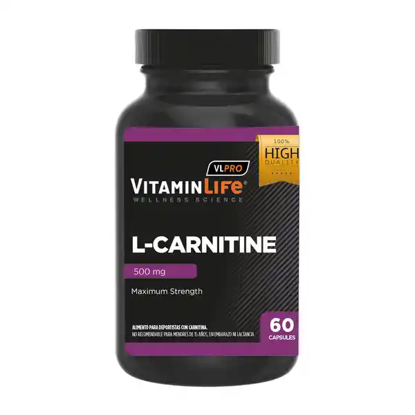 Vitaminlife L-Carnitine (500 mg)