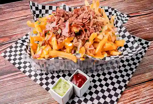 Papas Fritas Bastón con Tocino