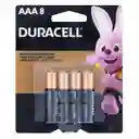 Pilas Duracell Aaa - 8 Unidades