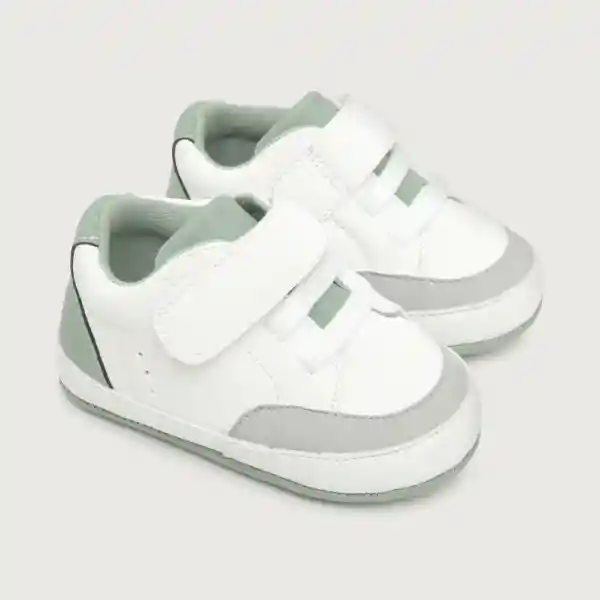 Zapatillas de Bebé Niño Verde Talla 15 Opaline