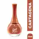 Vogue Esmalte Efecto Gel Tono Cartagena Café