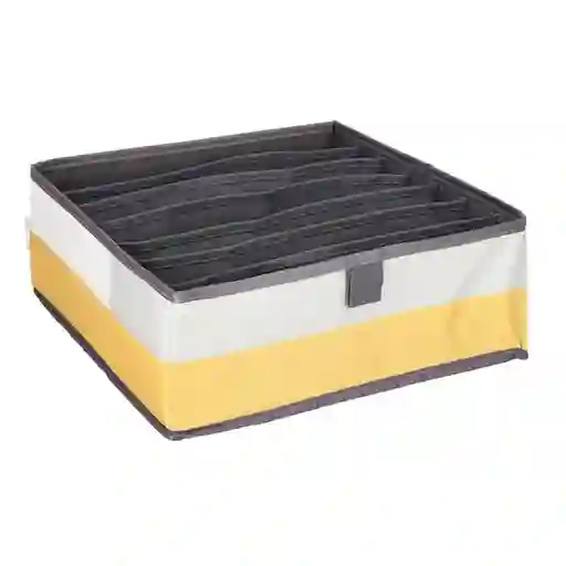 Organizador Brasier Poliéster 28 x 28 x 11 cm Casaideas