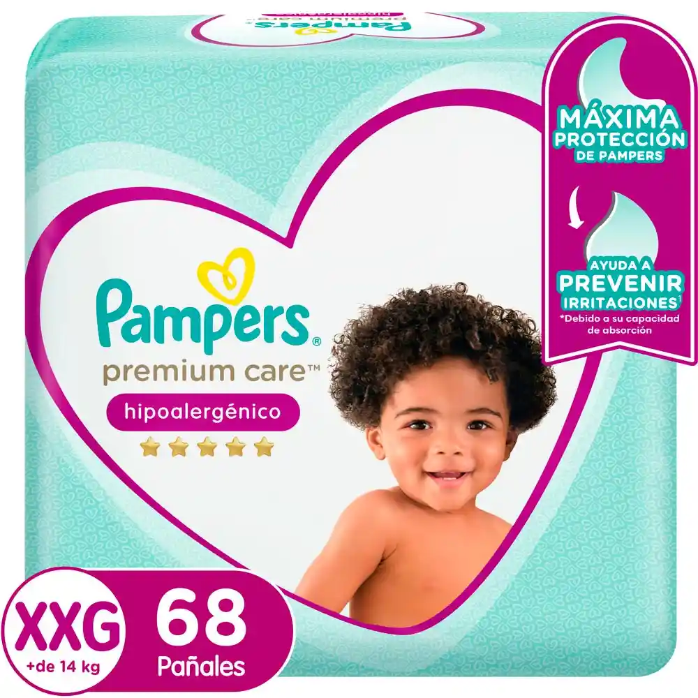 Pampers Pañal Premium Care XXG