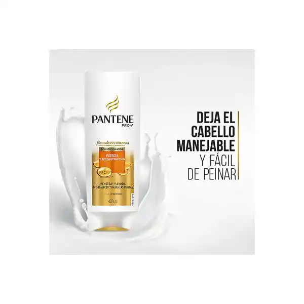 Pantene Acondicionador Fuerza y Reconstrucción