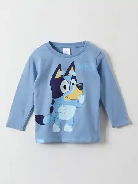 Bluey Polera Manga Larga V26 Azul 3 B314012466