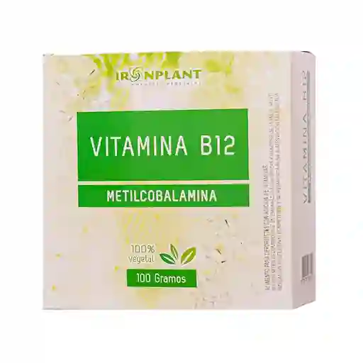 Ironplant Suplemento Alimenticio Vitamina B12 Metilcobalamina