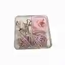 Miniso Set de Suministros de Oficina Rosa