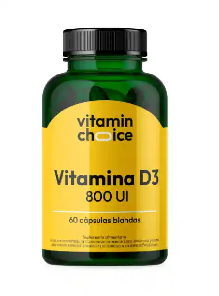 Vitamin Choice Vitamina D3 800 UI