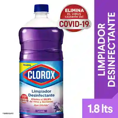 Clorox Limpiador Desinfectante Lavanda 1.8 L