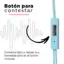 Miniso Audífonos De Cable Se383 Azul/blanco 12m