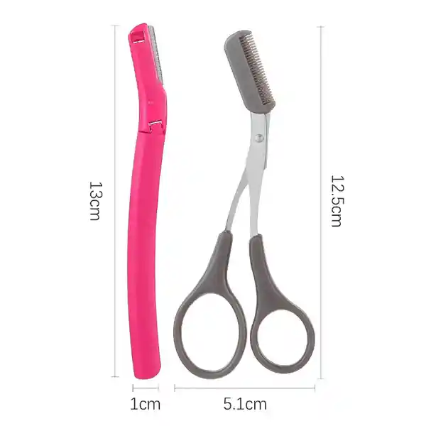 Miniso Kit Profesional Para Cejas Navaja Para Depilar