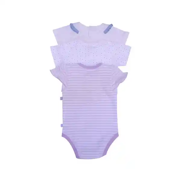 Set 3 Pzas Body Niña Multicolor Pillin 3 M