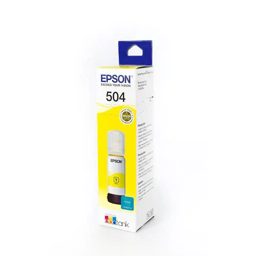 Epson Tinta Amarillo T504
